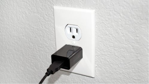 Quick Charge Wall Charger for Smart Phones with USA Outlets and Compatible EN outlet